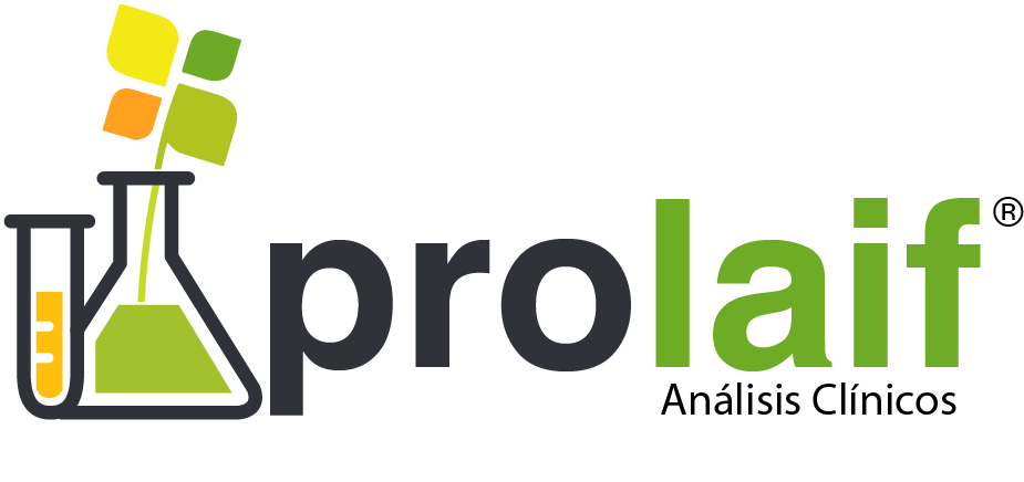 Logo prolaif laboratorio análisis clínicos